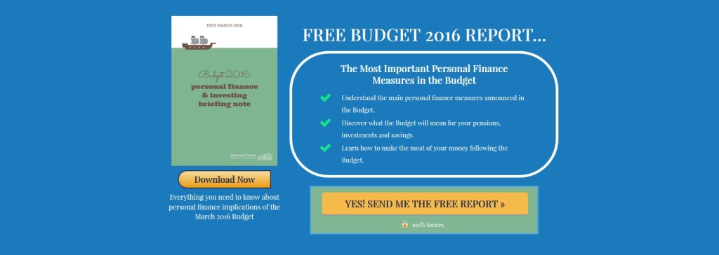 Budget 2016 Free Briefing Note