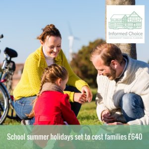 School summer holidays set to cost families £640