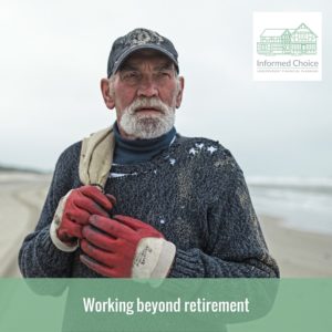 Working beyond retirement