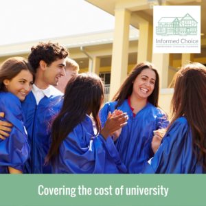 Covering the cost of university