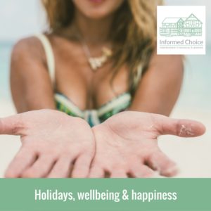 Holidays, wellbeing & happiness 