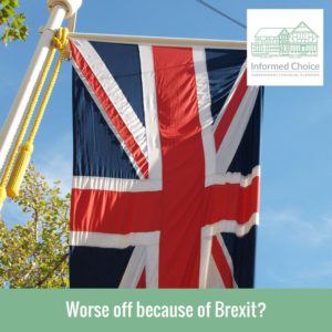 Worse off because of Brexit?