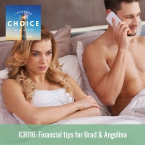 Financial tips for Brad & Angelina