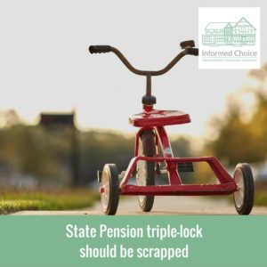 State Pension triple-lock should be scrapped