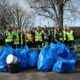 Helping tidy up Cranleigh