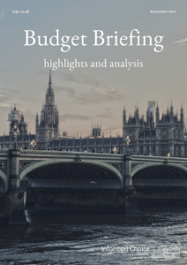 Budget November 2017 Briefing Note from Informed Choice