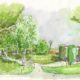 Cranleigh Centenary Garden starts to take shape