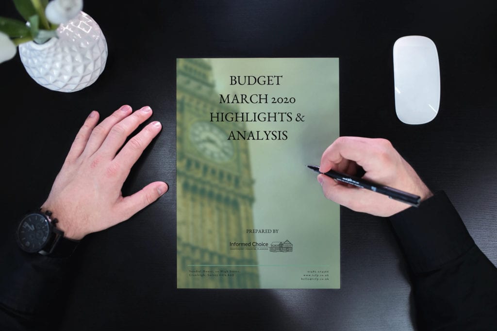 Informed Choice Budget Briefing Note
