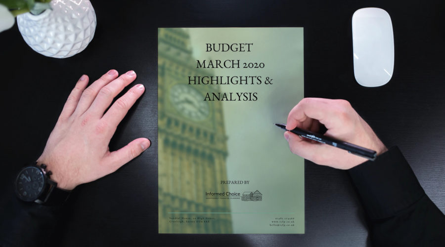 Informed Choice Budget Briefing Note